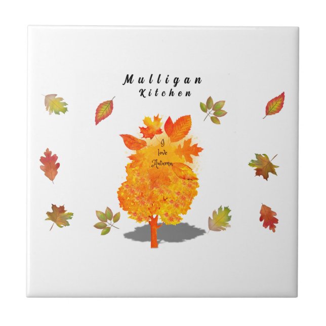 Autumn Love White (Frente)