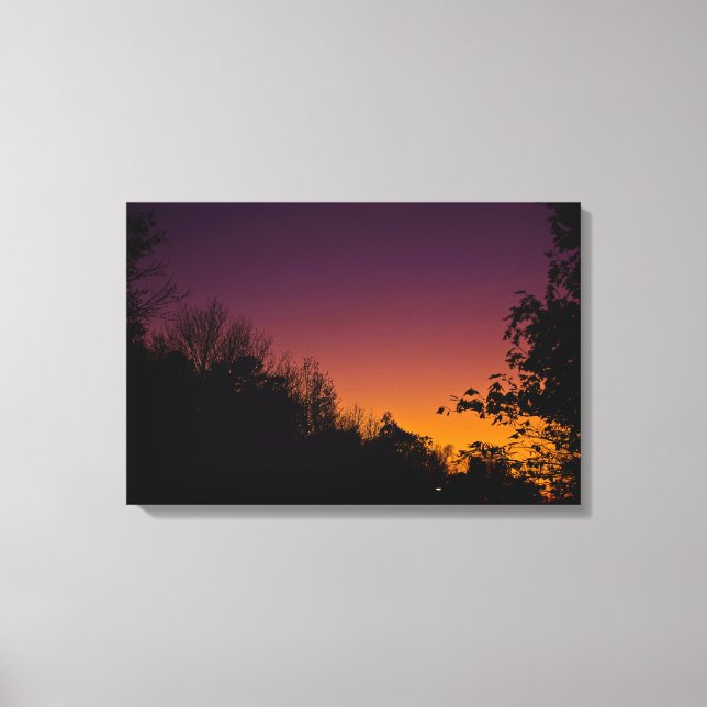 Autumn Night Sky em Canvas por RoseWrites (Frente)