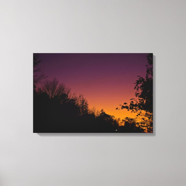 Autumn Night Sky em Canvas por RoseWrites (Frente)