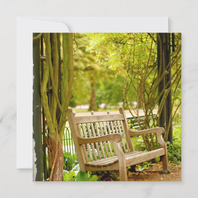 Autumn Park Bench (Frente)