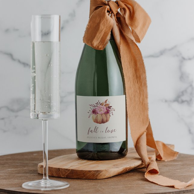 Autumn Pumpkin & Wildflower "Fall in Love" (Criador carregado)