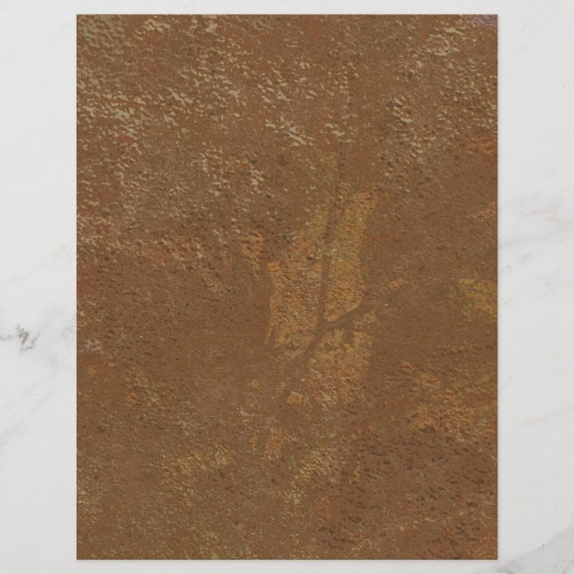 Autumn Rustic Texture Brown Scrapbooking (Frente)