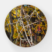 Autumn Vine Tangle & Berries Paperweight