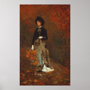 Autumn - Winslow Homer Fine Art Poster