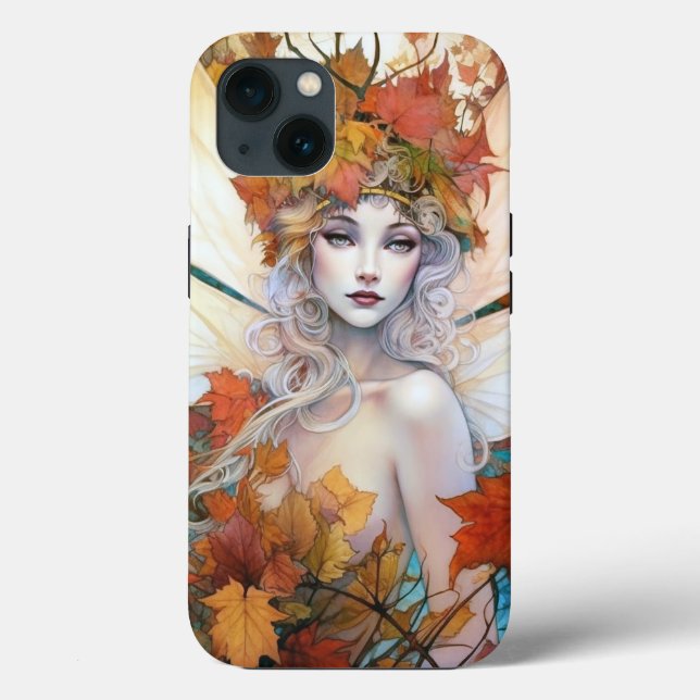 Autumn Woodland Fairy Fantasy Art (Verso)