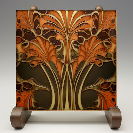 Autumone Elegance Art Nouveau