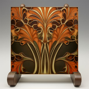 Autumone Elegance Art Nouveau