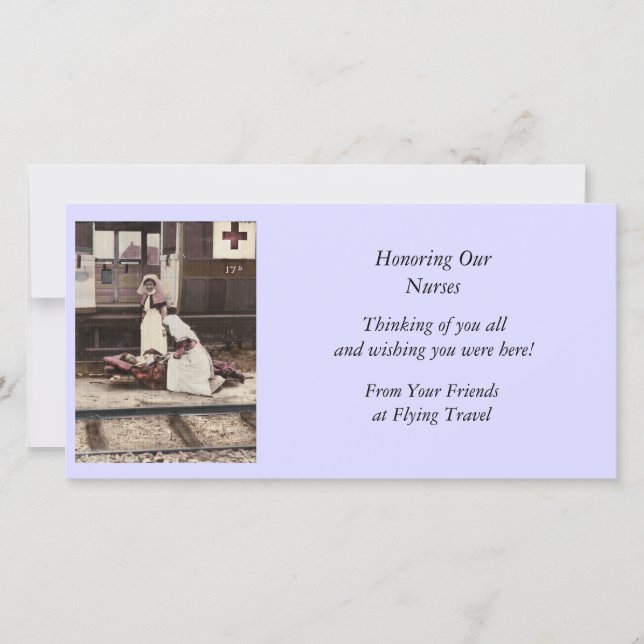 Auxílio aos feridos no depósito de comboios (Frente)