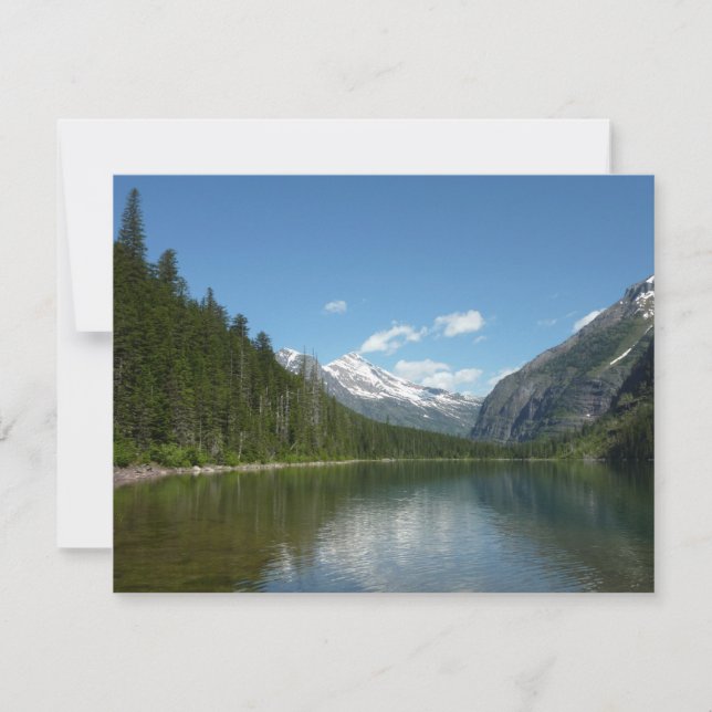 Avalanche Lake I no Parque Nacional Glacier (Frente)