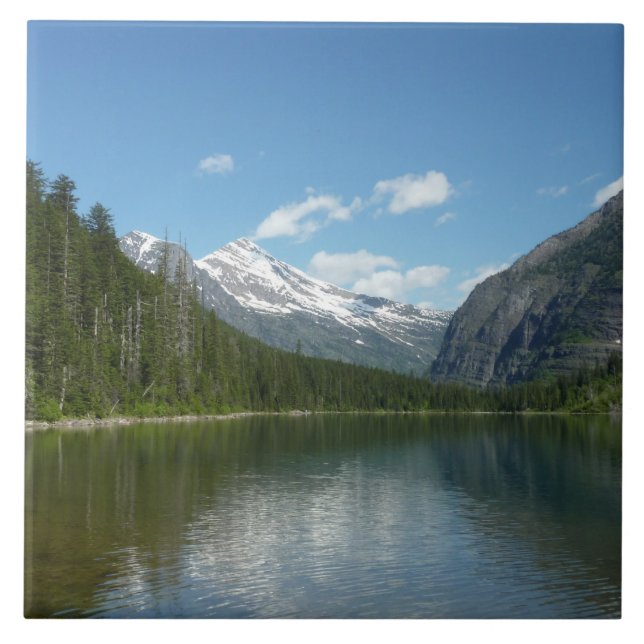 Avalanche Lake I no Parque Nacional Glacier (Frente)