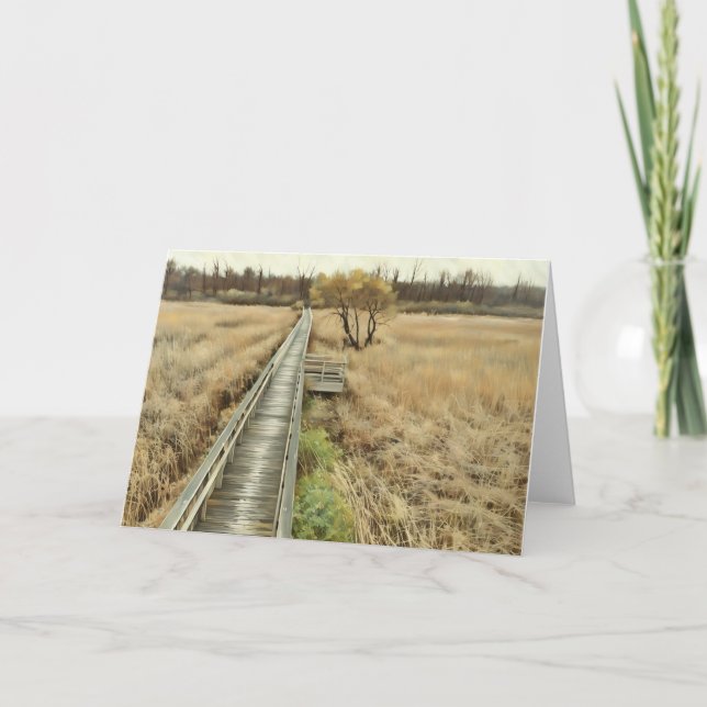 Avançar - Cartão de Saudação de Vazio (Frente)