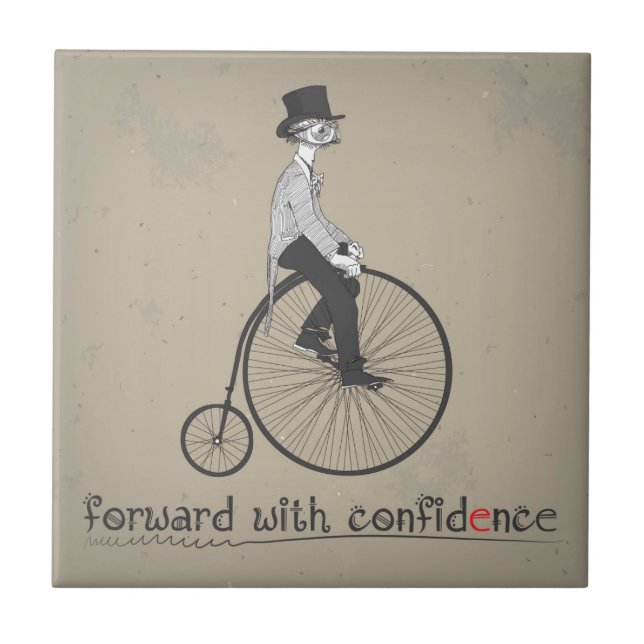 Avançar com a Bicicleta de Imagem de Confiança (Frente)