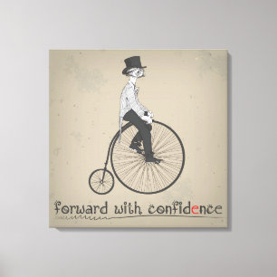 Avançar com a Canvas de Bicicleta da Confidence Vi