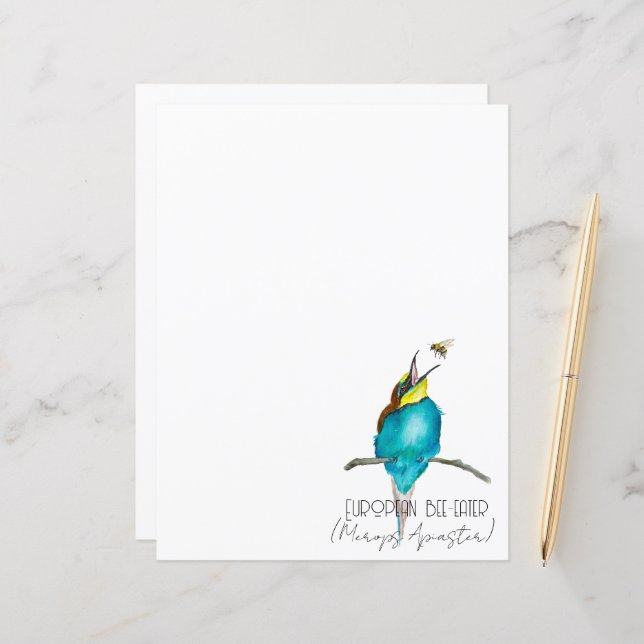 Ave aquosa (apicultura europeia) (Frente/Verso In Situ)