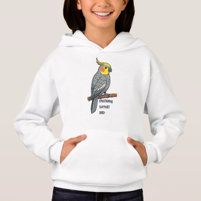 Ave de Suporte Emocional Cockatiel (Frente)