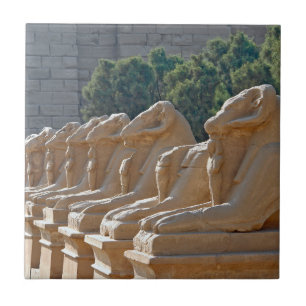 Avenida de Esfinges no Templo de Karnak - Egito