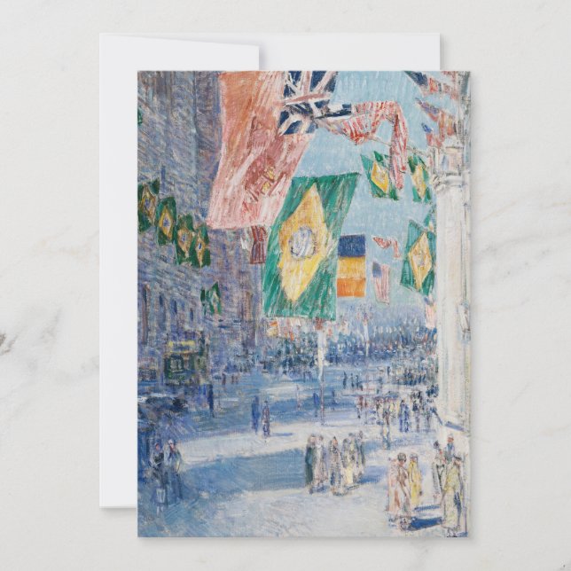 Avenida dos Aliados | Childe Hassam (Frente)