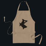 Aventais engraçados da comida de peixes para o<br><div class="desc">Aventais engraçados da comida de peixes para a ideia perfeita bege do presente dos homens | para o cozinheiro chefe do pescador ou do marisco. Use-a cozinhando ou grelhando em casa ou o restaurante. Cozinha/aventais do CHURRASCO para homens e mulheres.</div>