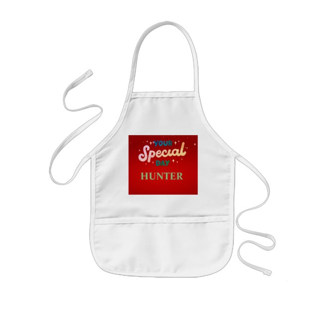 aventais personalizados para meninos (Frente)