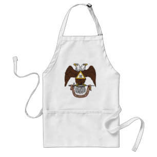 Avental 3ò Rito escocês Brown Eagle do grau