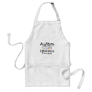 Avental A consciência do autismo não é a tragédia