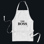 Avental A Cozinha de Marca Comercial TM da Boss Apron<br><div class="desc">A Cozinha de Marca Comercial TM da Boss Apron</div>