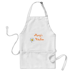 Avental A cozinha de Mary. Adicione suas próprias palavras