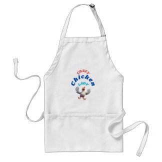 Avental A Louca Galinha Lady Apron