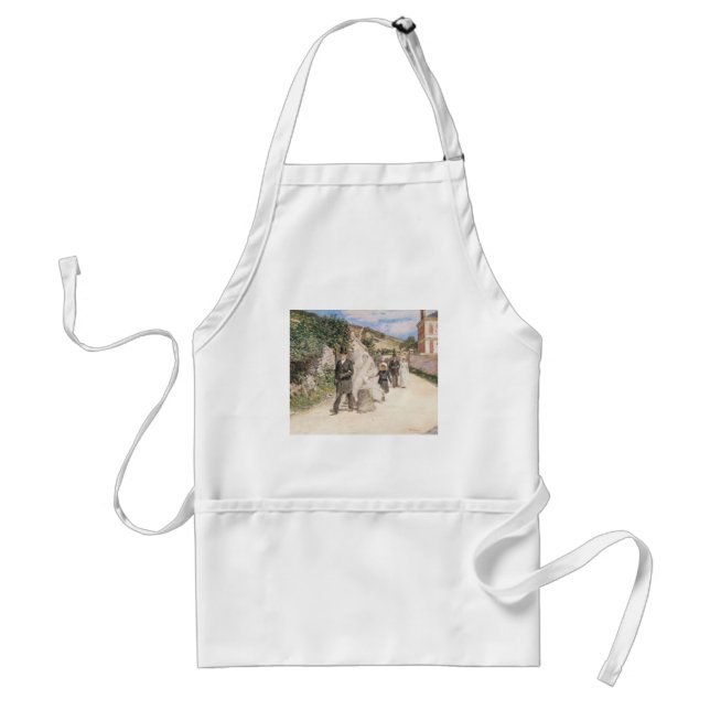 Avental A Marcha Nupcial por Robinson, Recém-Casados Antig (Frente)