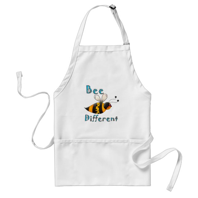 Avental Abeja Bumble Manchada Diferente (Frente)