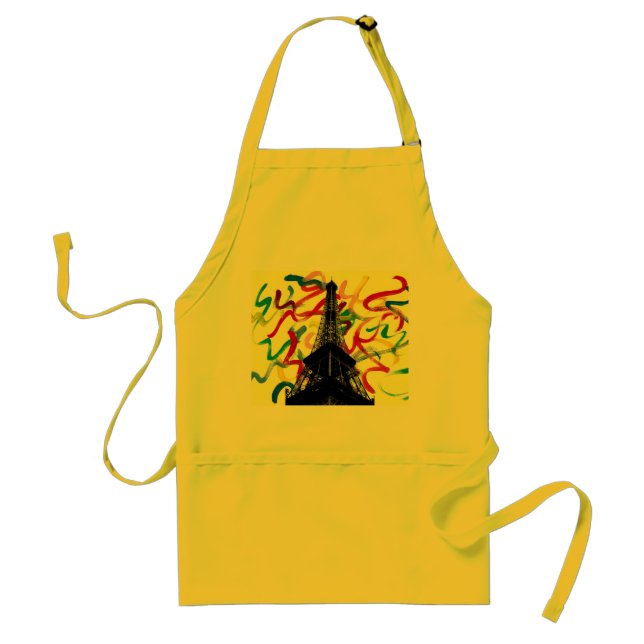 Avental Abstrato Art-Eiffel Tower Apron (Frente)