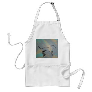 Avental Abstrato Dog Apron