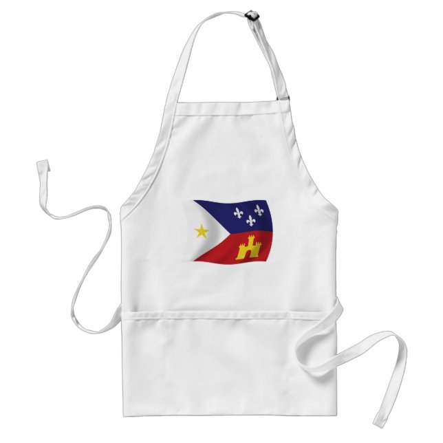 Avental Acadiana Flag Apron (Frente)