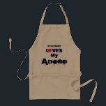 Avental Adobo<br><div class="desc">Imprima seus amigos não somente você cozinheiro bom mas igualmente com este todos ama meu avental do Adobo.</div>