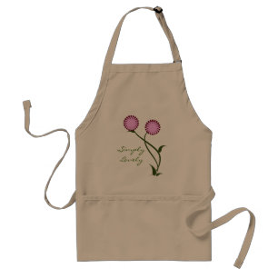 Avental Adorável Blooms Apron, Lavanda
