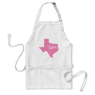 Avental Adulto Estado Rosa Texas