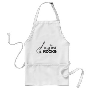 Avental Adulto Rockin' Dog Dad