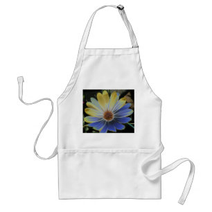 Avental African Daisy Lapis e Dourada Apron