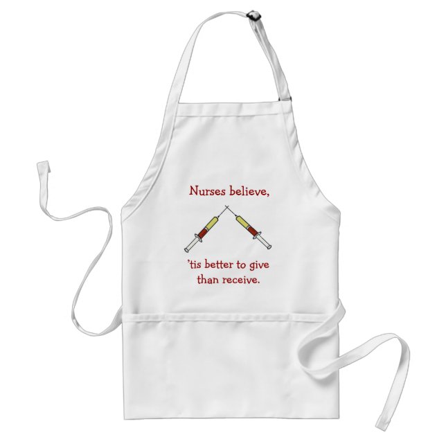 Avental Agulha & Enfermeiros Apron (Frente)
