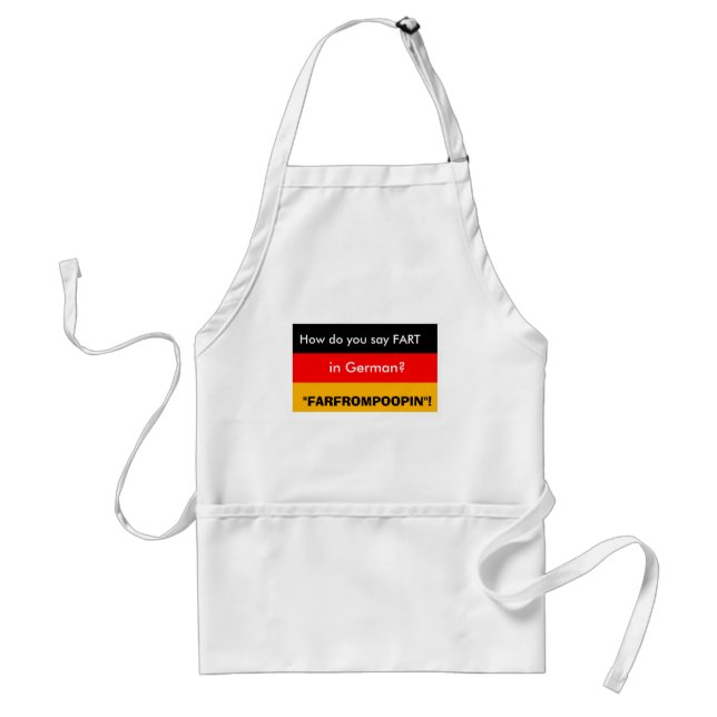 Avental Alemão Fart Apron (Frente)