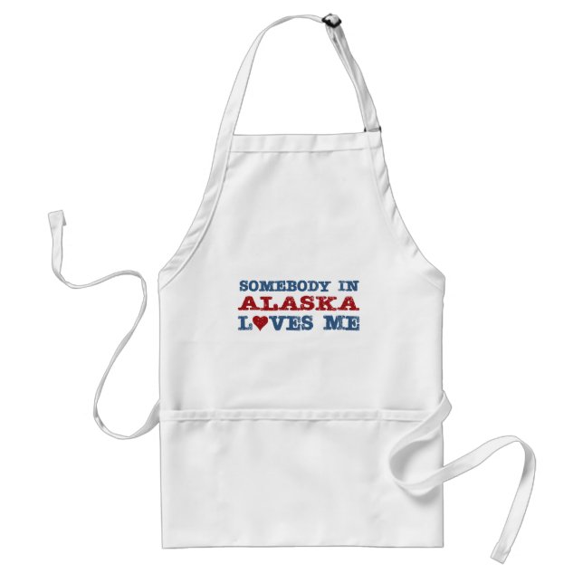 Avental Alguém em Alaska ama-me (Frente)