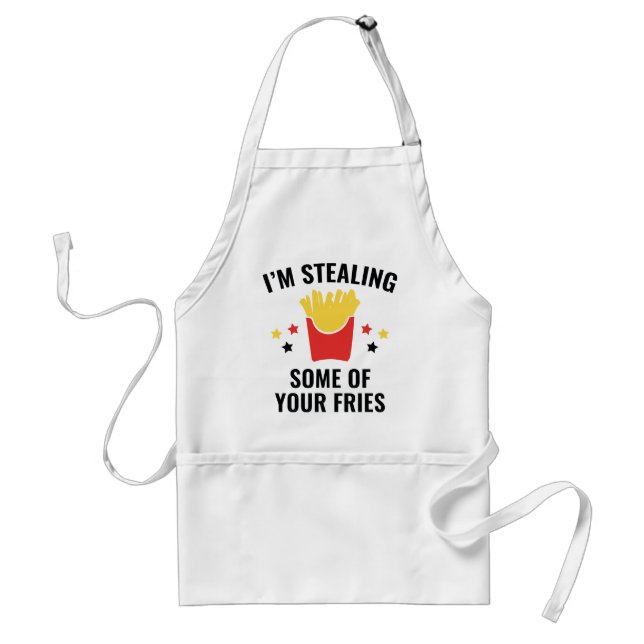 Avental Algumas Das Suas Batatas Fritas (Frente)