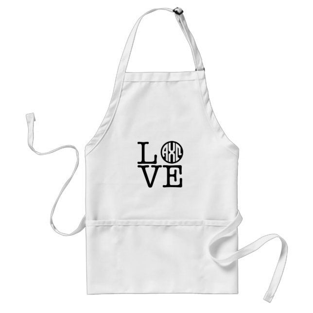 Avental Alpha Chi Omega | Amor (Frente)