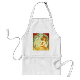 Avental Alphonse Mucha
