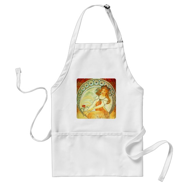 Avental Alphonse Mucha (Frente)