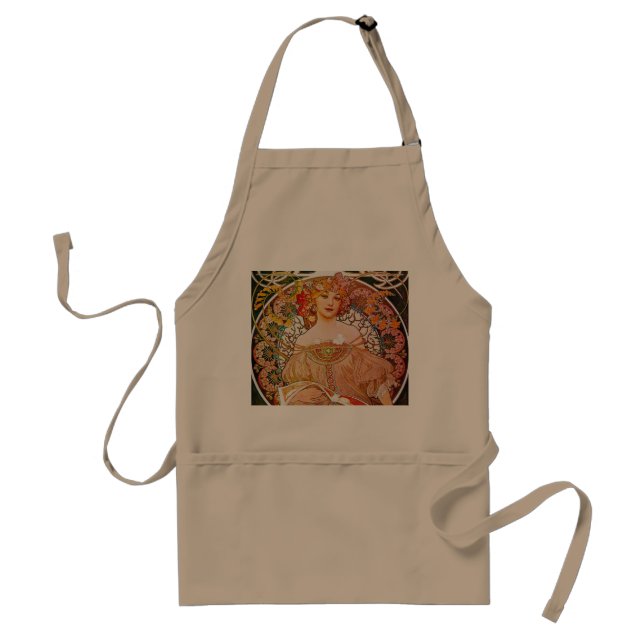 Avental Alphonse Mucha - Sonho (Frente)