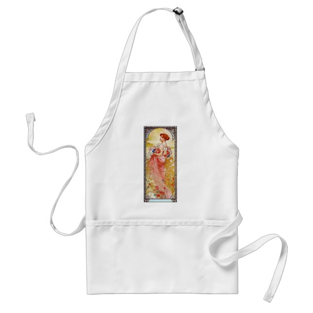 Avental Alphonse Mucha Summer (Frente)