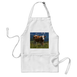 Avental Alpino Cow Apron