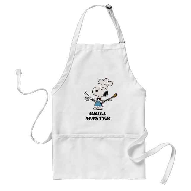 Avental Amendoins | Chef Snoopy (Frente)