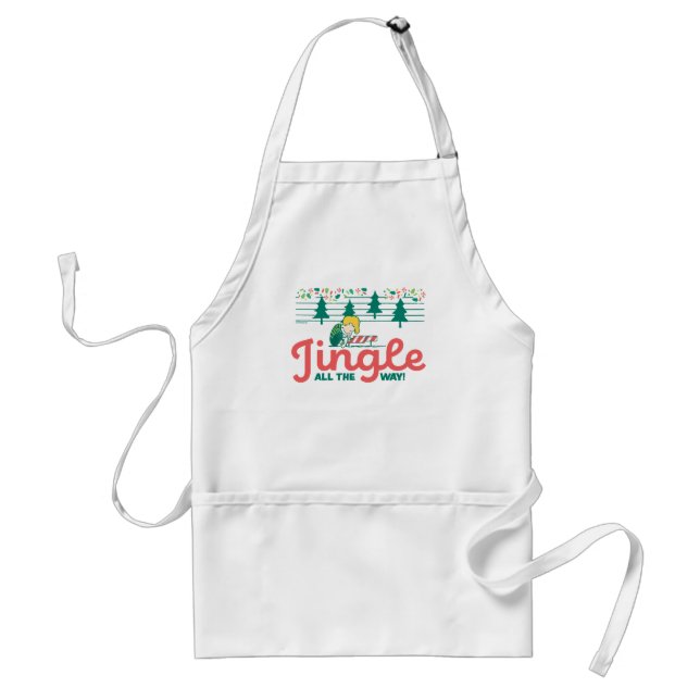 Avental Amendoins | Jingle All Way (Frente)